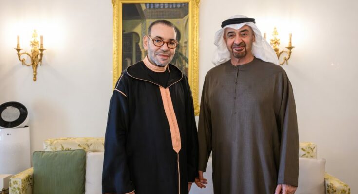 Rencontre de haut niveau entre le roi Mohammed VI et le dirigeant des Émirats à Rabat