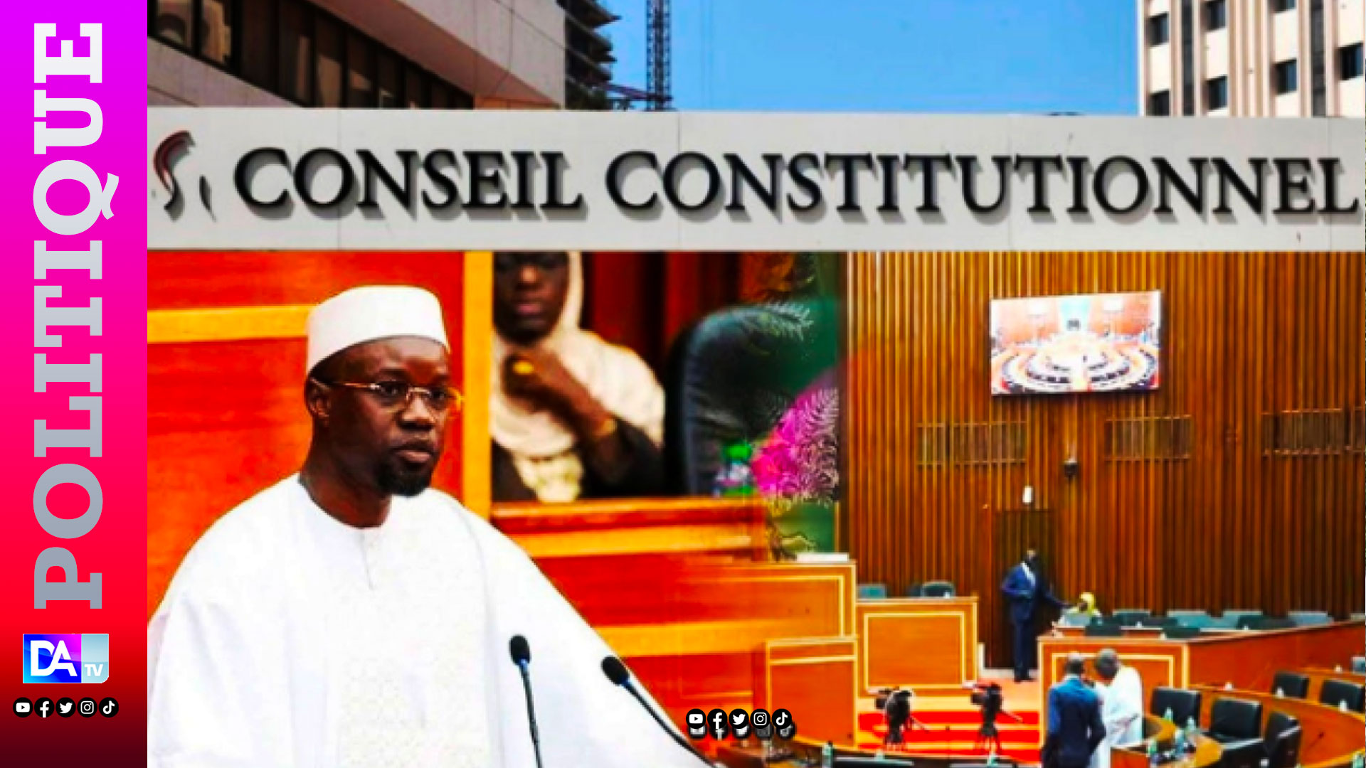 Décision du conseil constitutionnel sur Sonko : le FDR dénonce une manœuvre politique