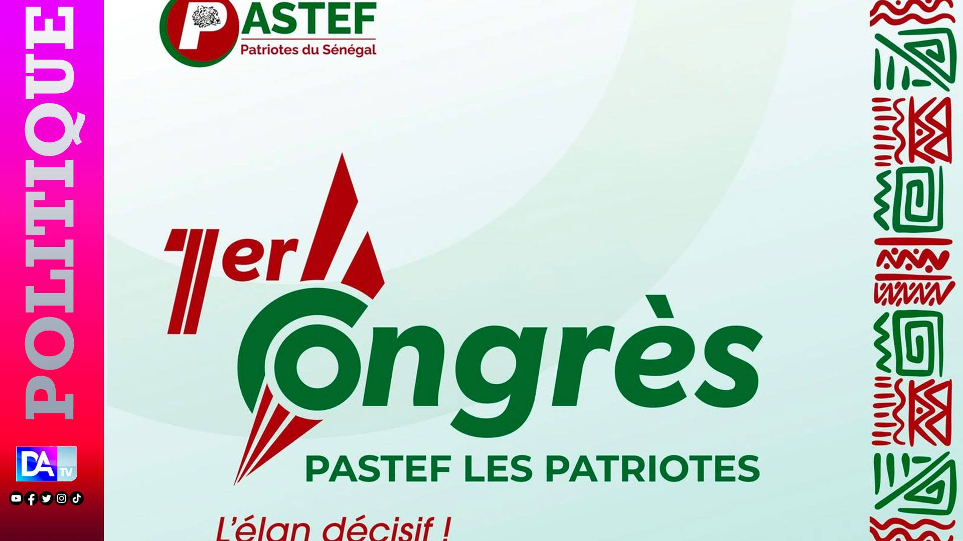 Ousmane Sonko dévoile la vision stratégique du Pastef avant son premier congrès