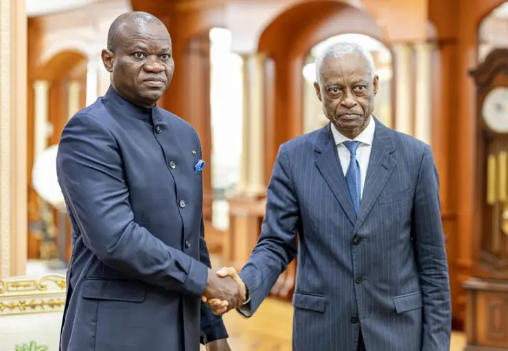 Gabon : le Président échange avec le maire de Libreville sur les projets urbains