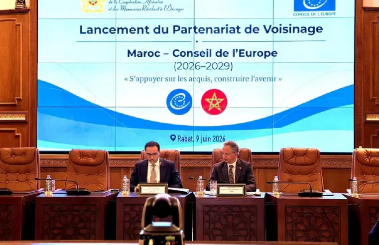 Lancement à Rabat de la cinquième phase du partenariat de voisinage Maroc-Conseil de l&rsquo;Europe