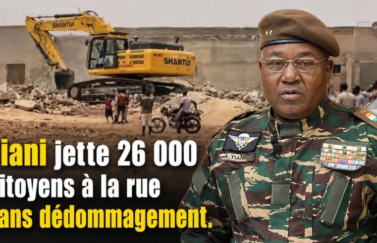 Niamey : 26 000 habitants expulsés sans solution ni dignité