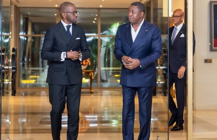 Rencontre entre Faure Gnassingbé et le président d’ecobank à Lomé