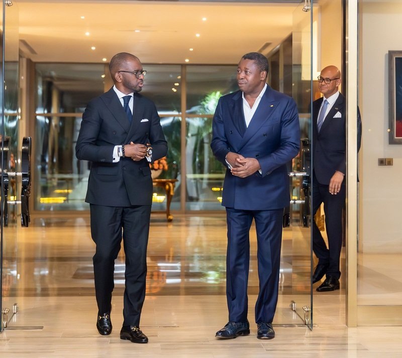 Rencontre entre Faure Gnassingbé et le président d’ecobank à Lomé