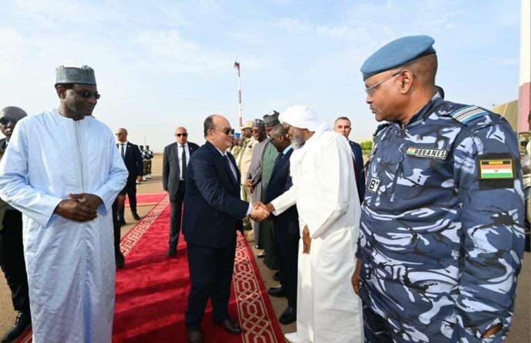 Inauguration de la centrale « solidarié » à Niamey par le premier ministre algérien