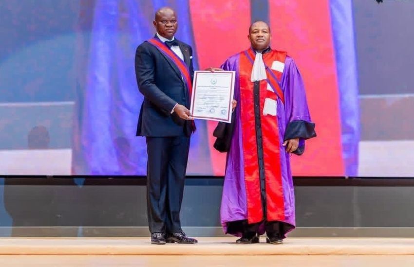 Gabon : Oligui Nguema honoré, un symbole pour l&rsquo;excellence académique africaine