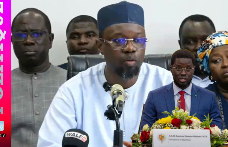 Ousmane Sonko revient sur les coulisses de sa rupture avec Bassirou Diomaye Faye