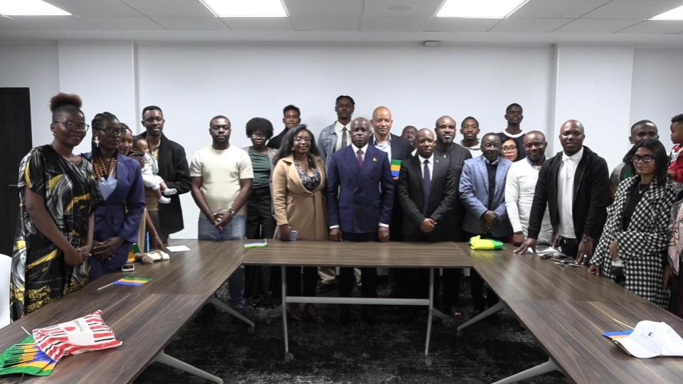 Hermann Immongault échange avec la diaspora gabonaise à Antananarivo