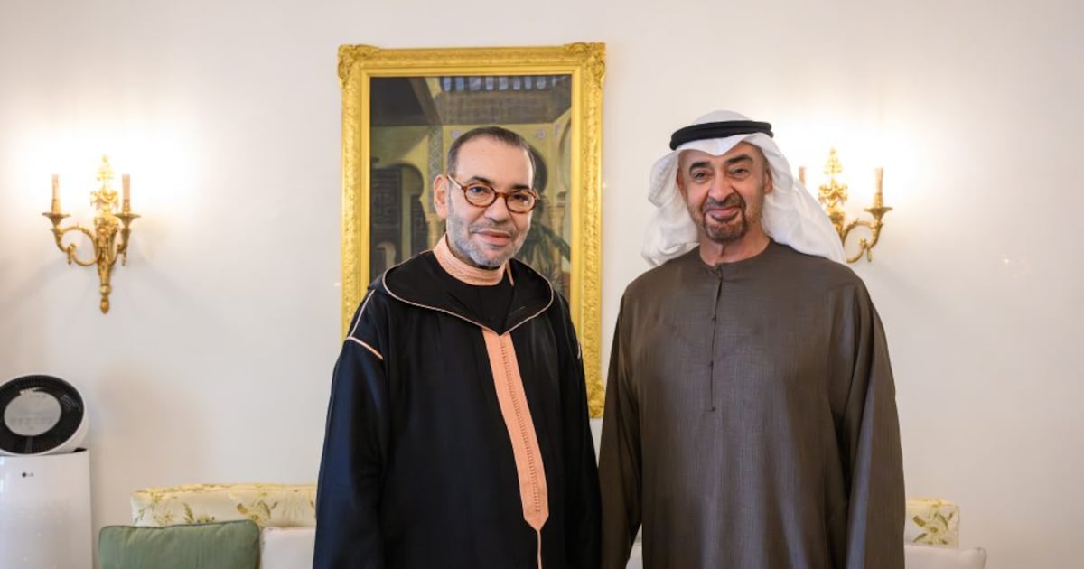 Rencontre royale à Rabat entre le roi mohammed vi et l&rsquo;émir des émirats arabes unis