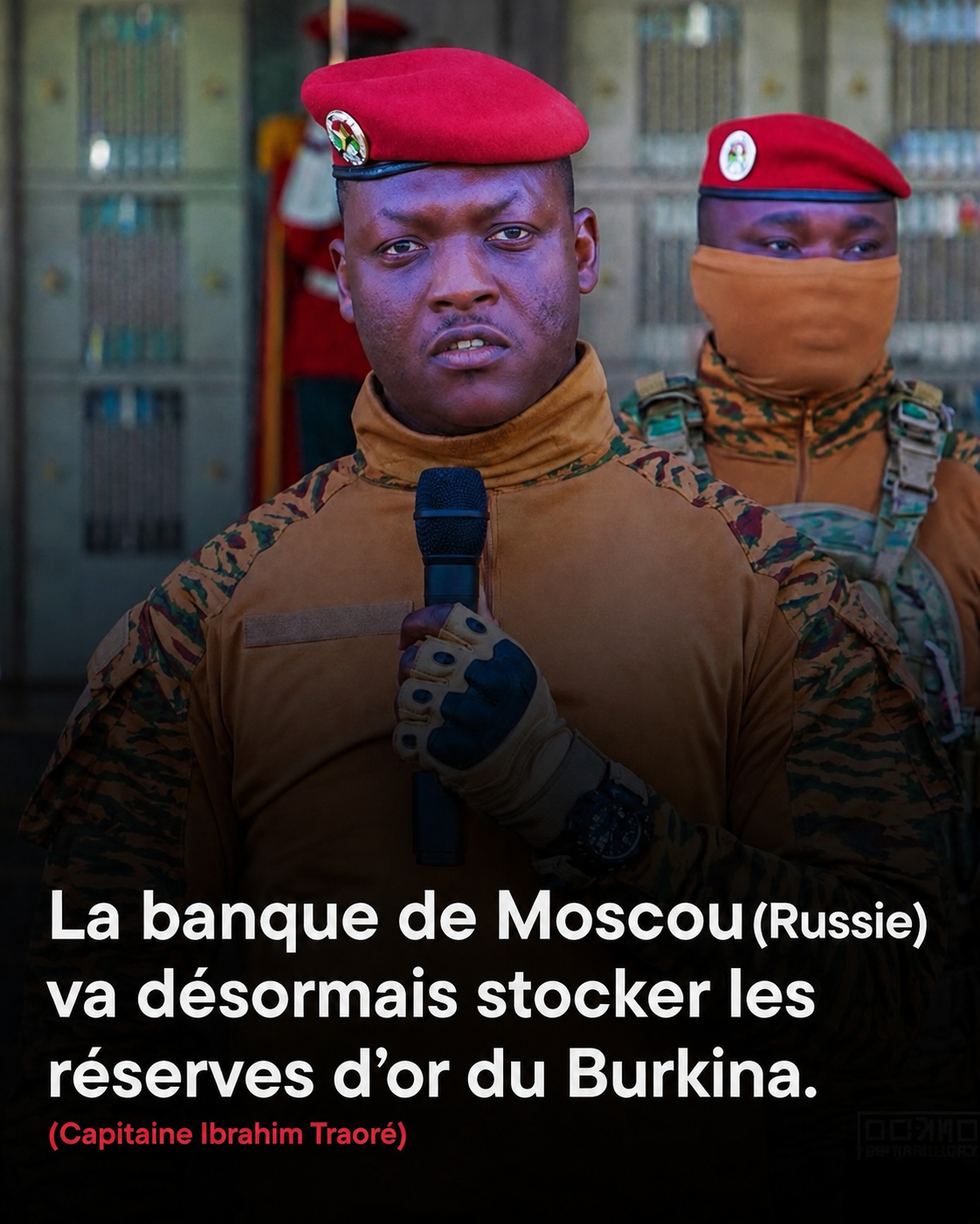 Burkina Faso : l&rsquo;or de Ouagadougou, nouvelle monnaie d&rsquo;échange russe ?