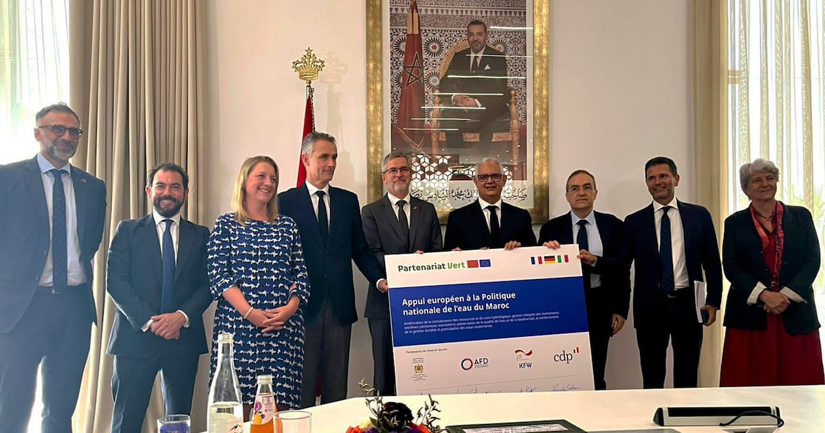Un investissement européen de 348 millions d&rsquo;euros pour sécuriser l&rsquo;eau au Maroc