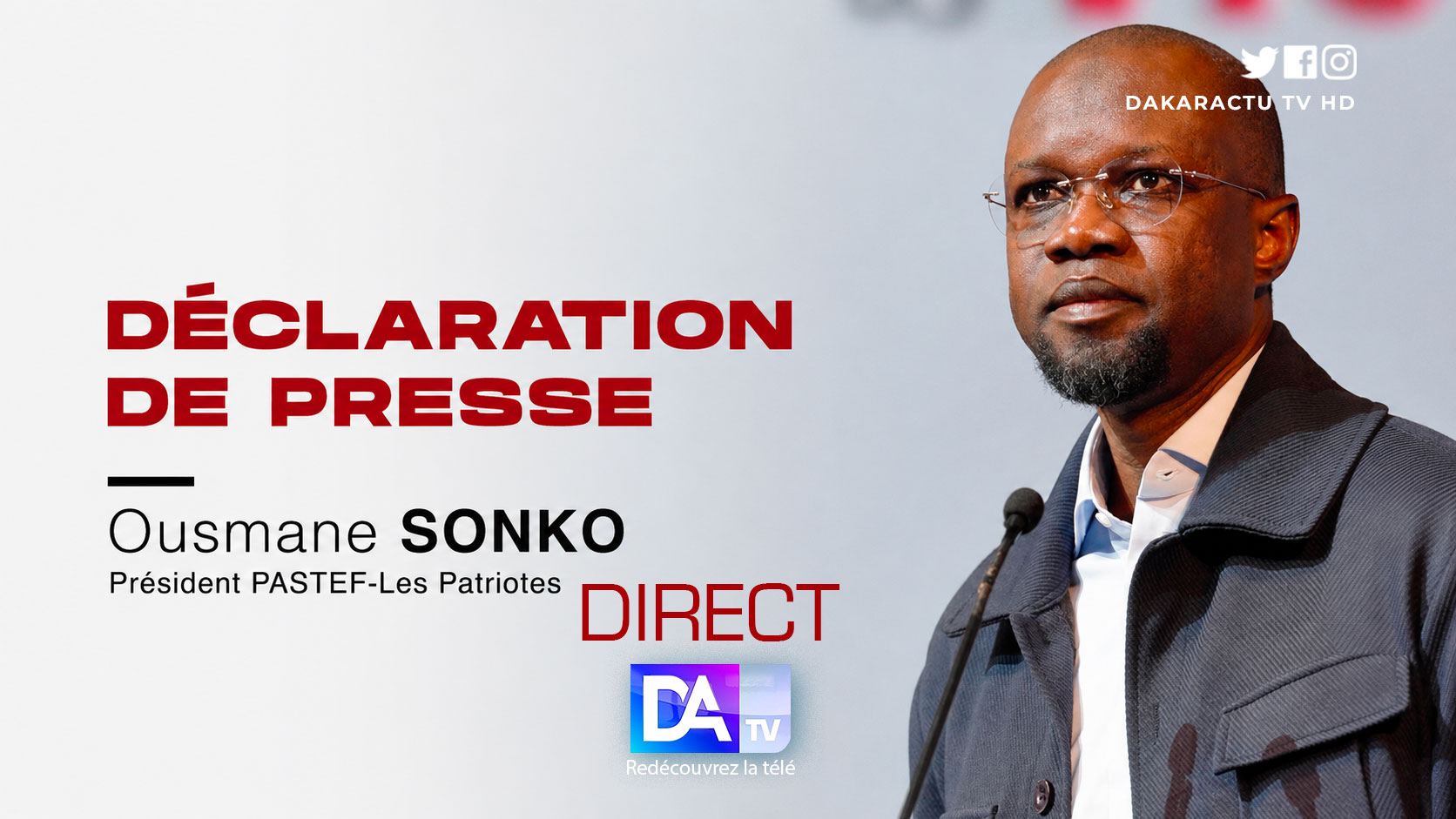 Ousmane Sonko face aux médias après l&rsquo;annonce du nouveau gouvernement