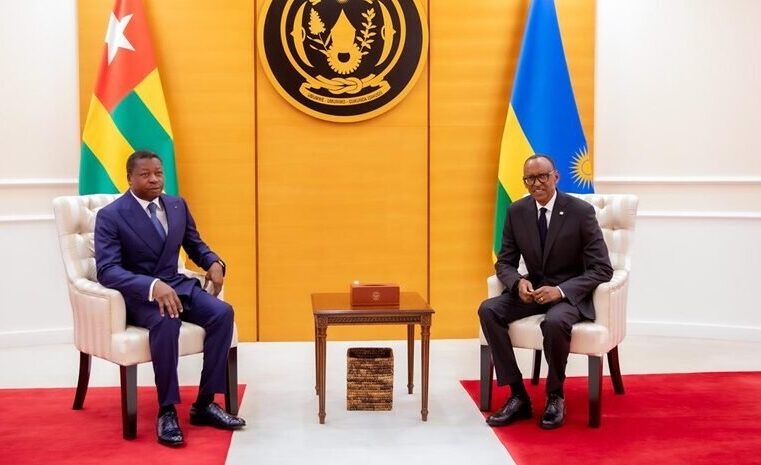 Paul kagame en visite officielle à Lomé pour renforcer les liens entre le Togo et le Rwanda