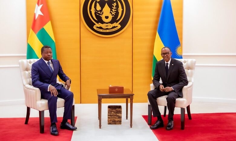 Paul kagame en visite officielle à Lomé pour renforcer les liens entre le Togo et le Rwanda