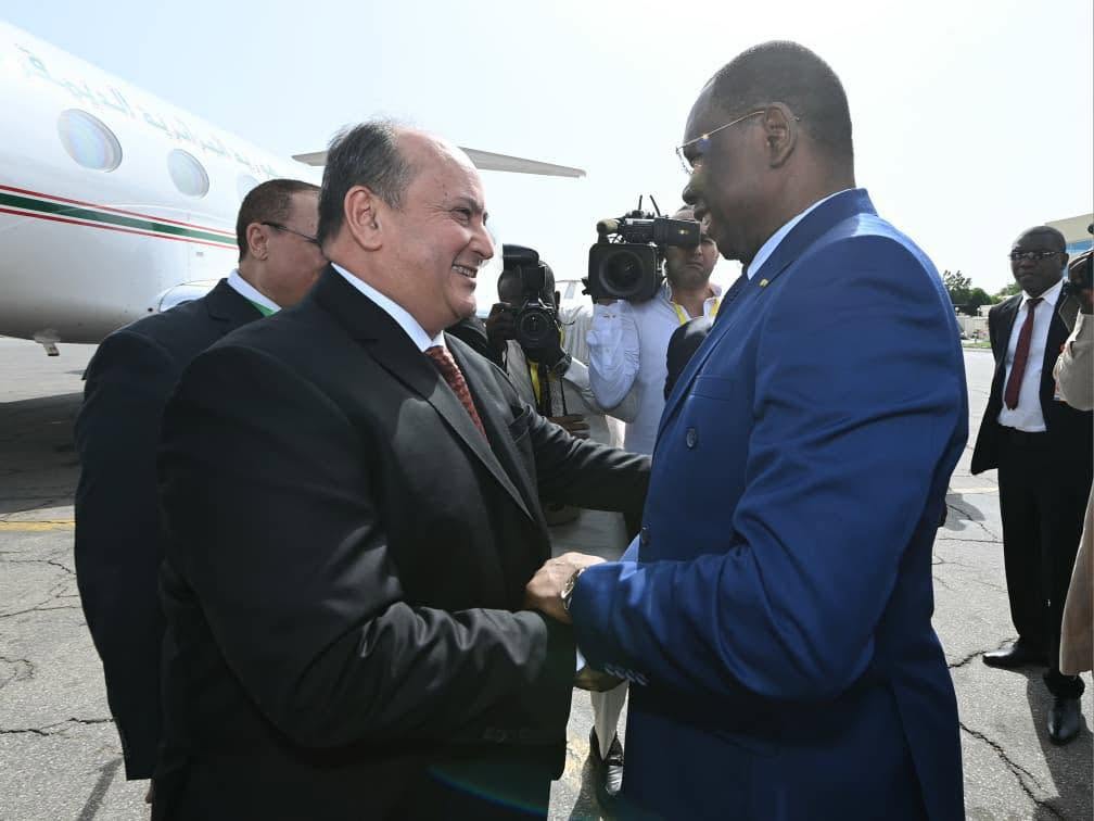 Visite au Tchad : le premier ministre algérien Sifi Ghrieb arrive à N&rsquo;Djamena