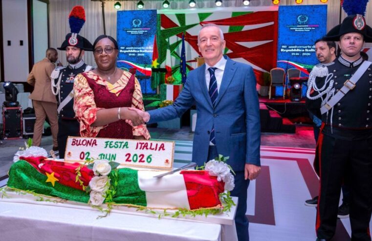 Diplomatie italo-burkinabè : 80 ans de la République italienne célébrés à Ouagadougou