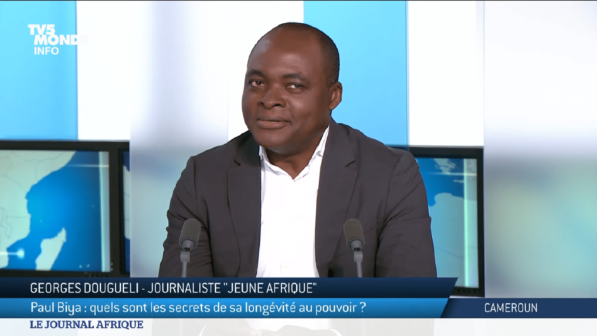 Georges Dougueli répond à Owona Nguini sur les spéculations autour de la santé du président Biya