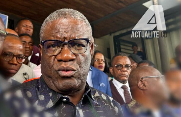 Justice internationale : Denis Mukwege soutient la plainte de la RDC contre le Rwanda