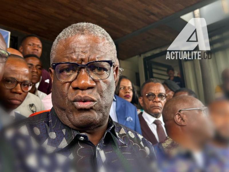 Justice internationale : Denis Mukwege soutient la plainte de la RDC contre le Rwanda