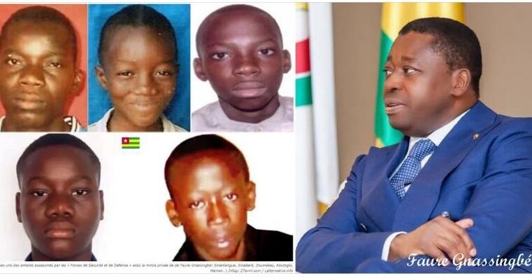 Togo : le sort des enfants sacrifiés par un pouvoir inique