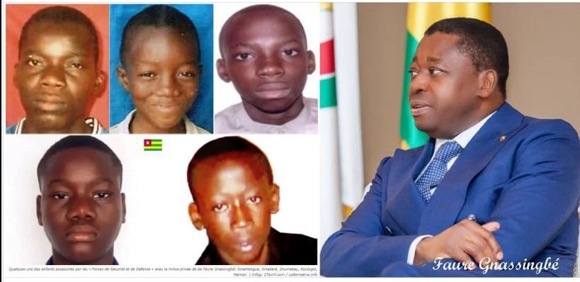 Togo : le sort des enfants sacrifiés par un pouvoir inique