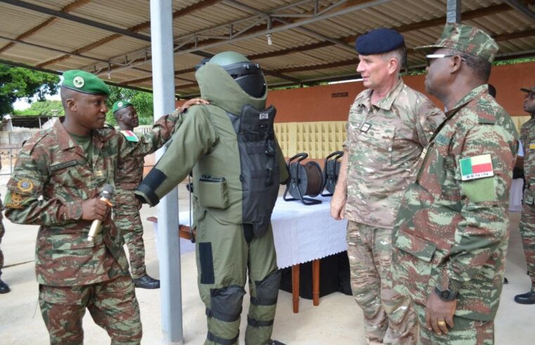 Le Bénin renforce sa lutte contre les engins explosifs avec l&rsquo;aide de la France