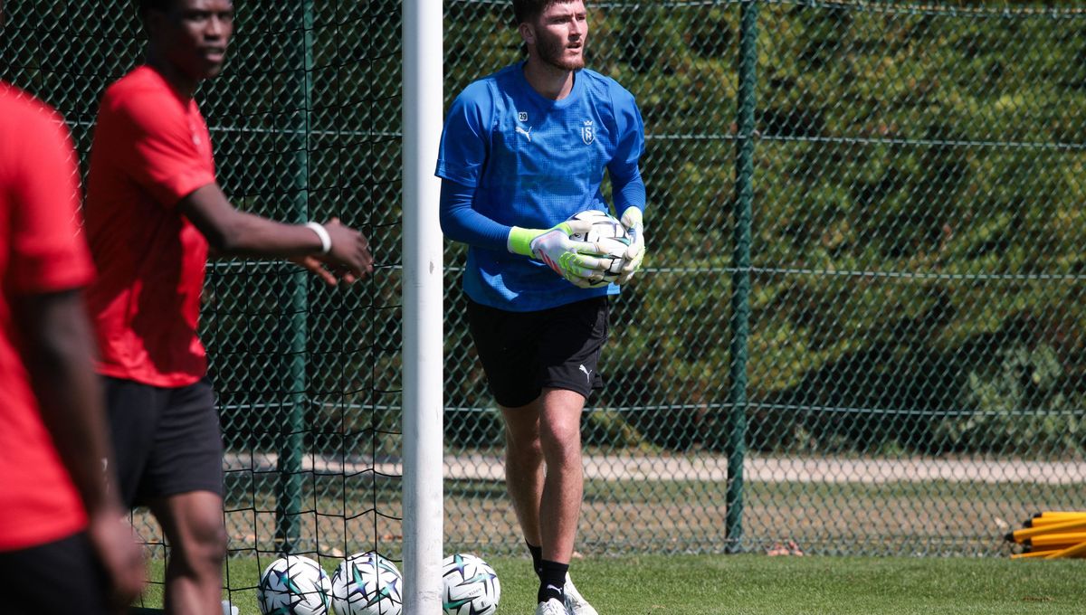 Ewen Jaouen, gardien du Stade de Reims