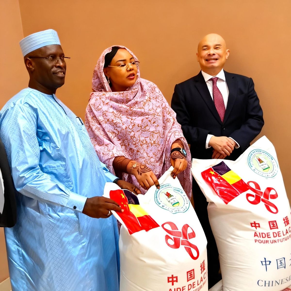 livraison de riz chinois au Tchad