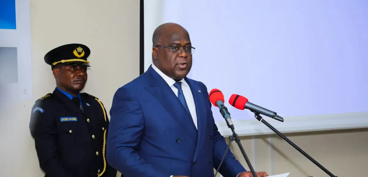 Félix Tshisekedi en visite en Ituri pour l'épidémie d'Ebola