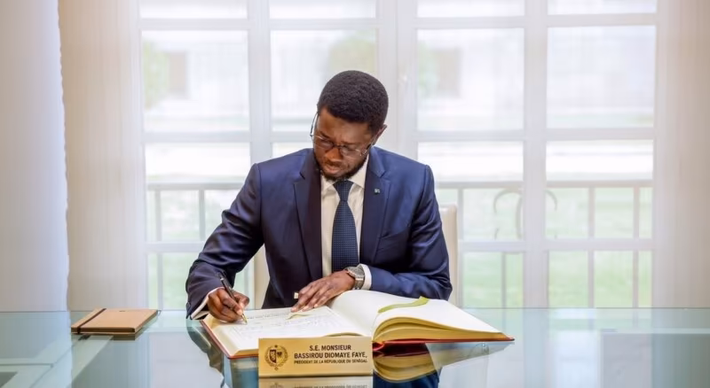 signature nominations Bassirou Diomaye Faye signature