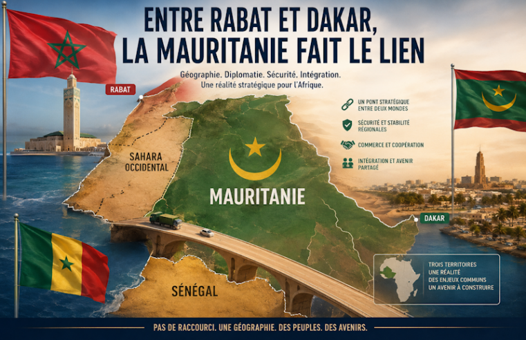 La Mauritanie, clé géopolitique entre le Maroc et le Sénégal