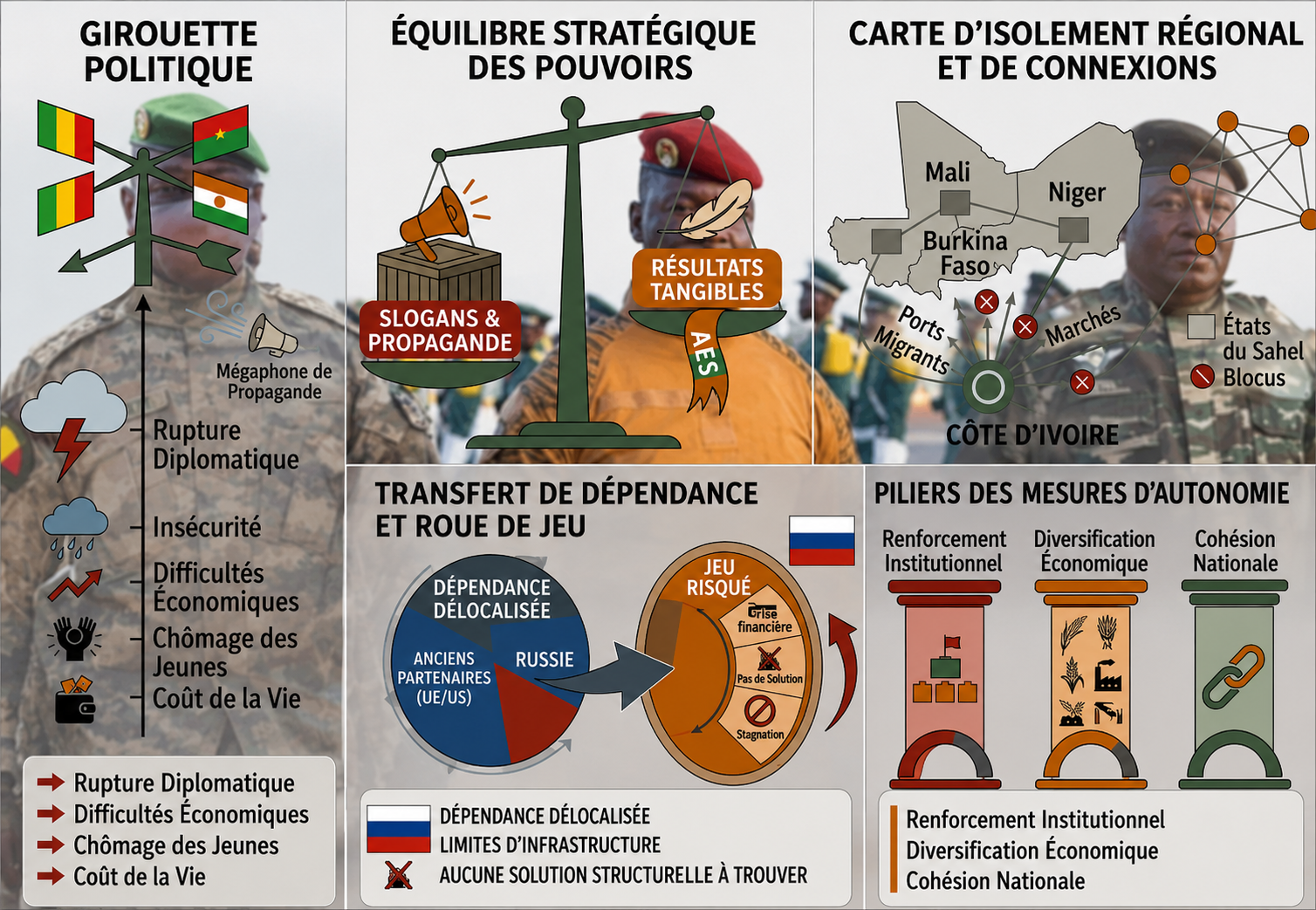 L&rsquo;AES face à son impasse : souveraineté affichée, résultats en suspens