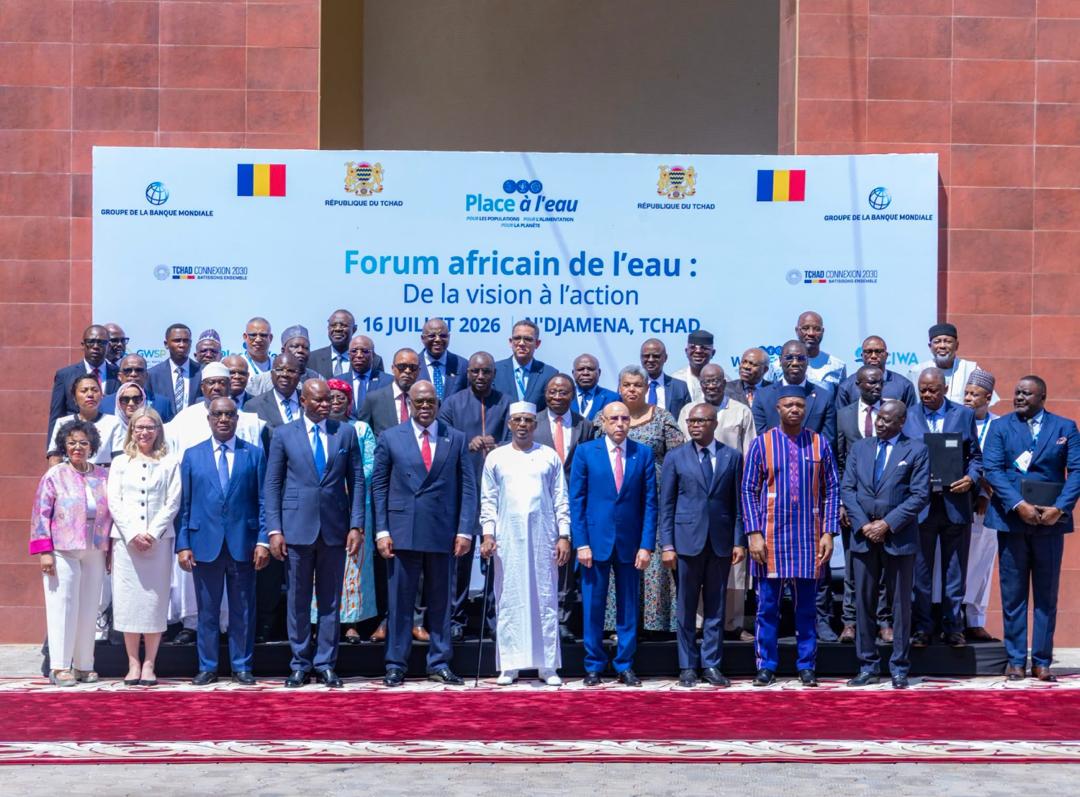 N’djamena accueille un forum mondial crucial pour l’avenir de l’eau en afrique