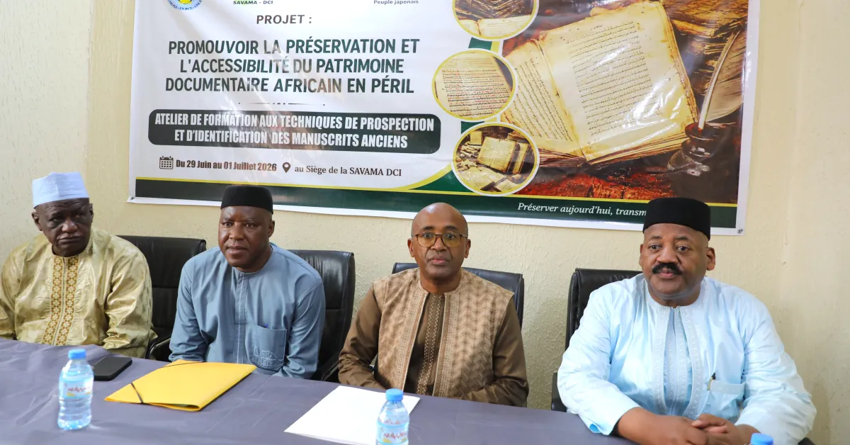 Mali : un programme novateur pour la sauvegarde des manuscrits anciens avec l&rsquo;UNESCO et SAVAMA-DCI