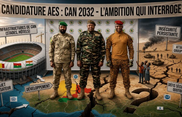 Can 2032 : le Burkina Faso, le Mali et le Niger face à un pari audacieux et risqué