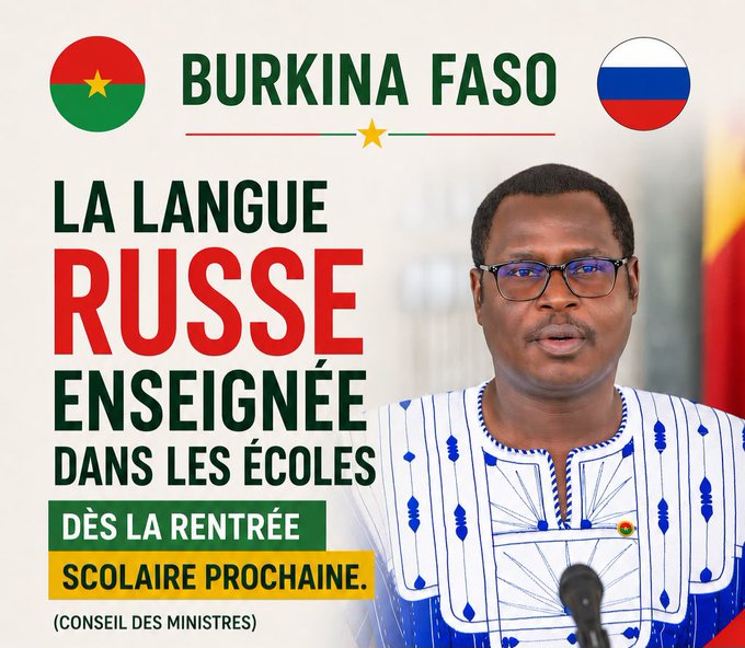 Le russe au Burkina Faso : une nouvelle langue, de nouvelles interrogations
