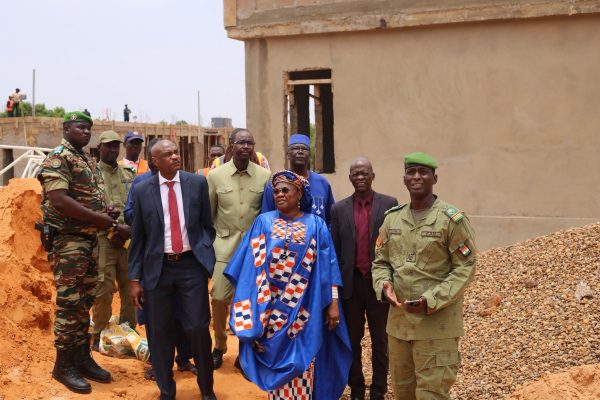Niamey : le collège scientifique en construction sous haute surveillance ministérielle