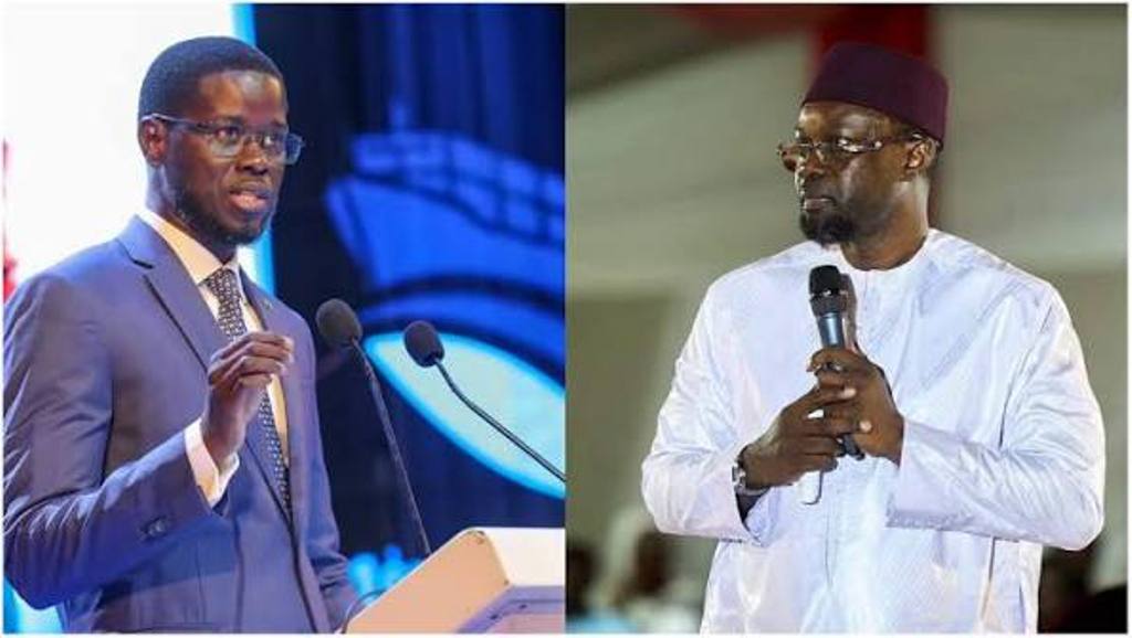 Diomaye président s&rsquo;oppose aux attaques d&rsquo;ousmane sonko contre les institutions