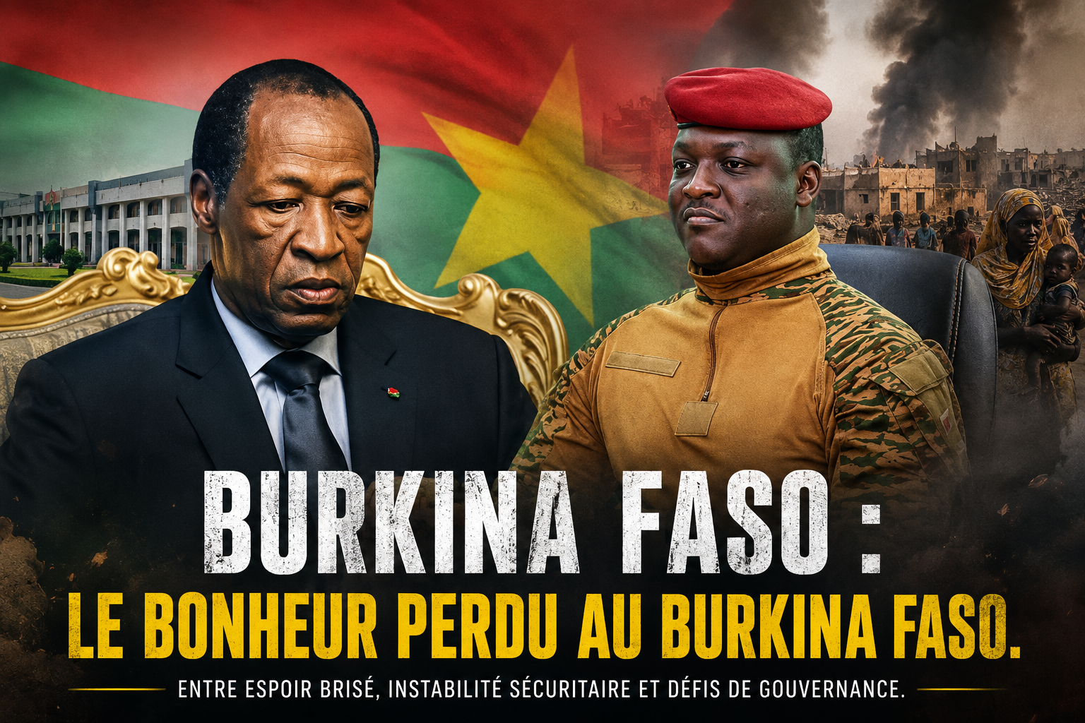 Sécurité au Burkina Faso : l&rsquo;État face à son défi le plus crucial