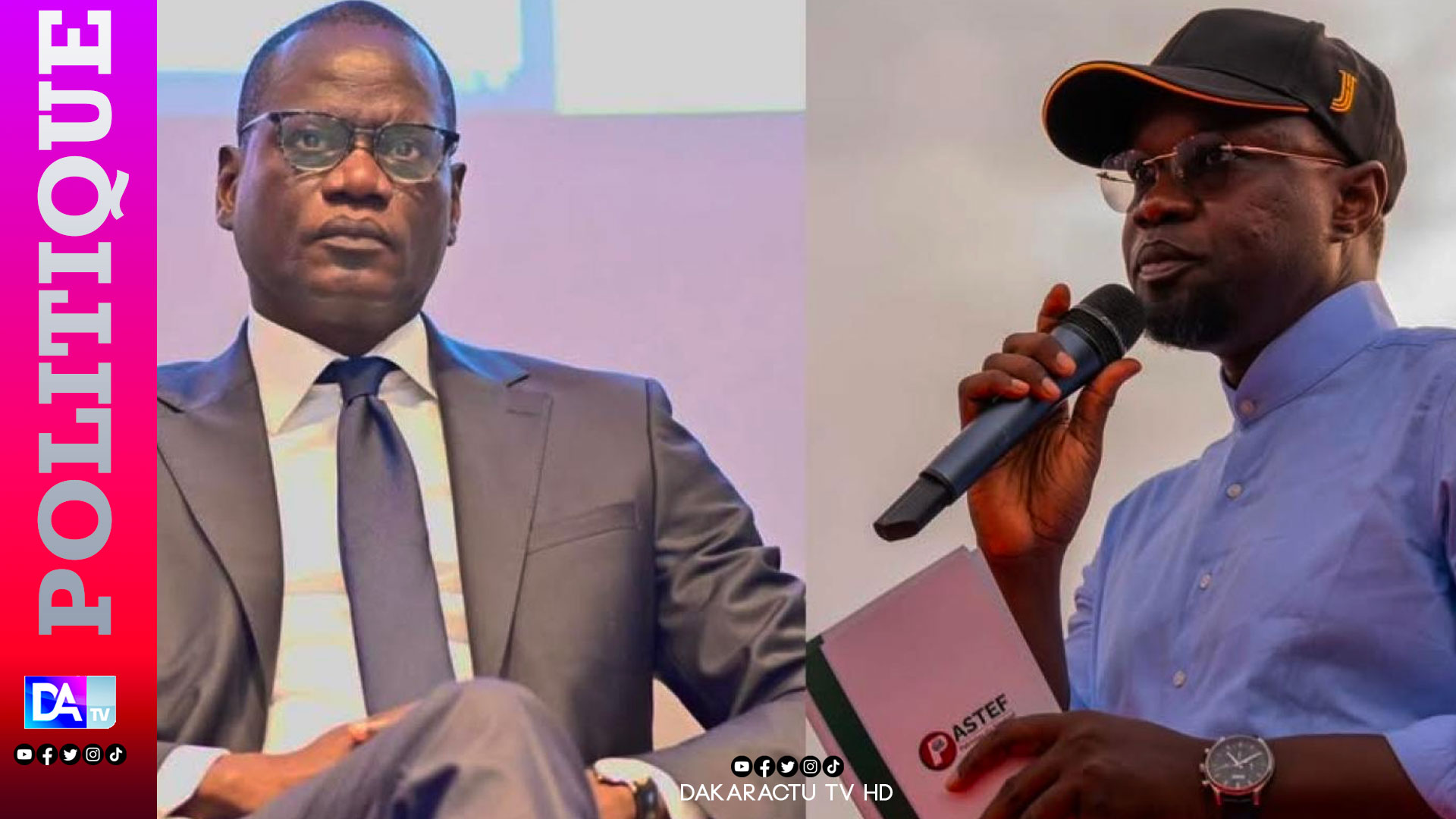 Abdourahmane Diouf tacle Ousmane Sonko: un conflit qui secoue l&rsquo;opposition séngalaise
