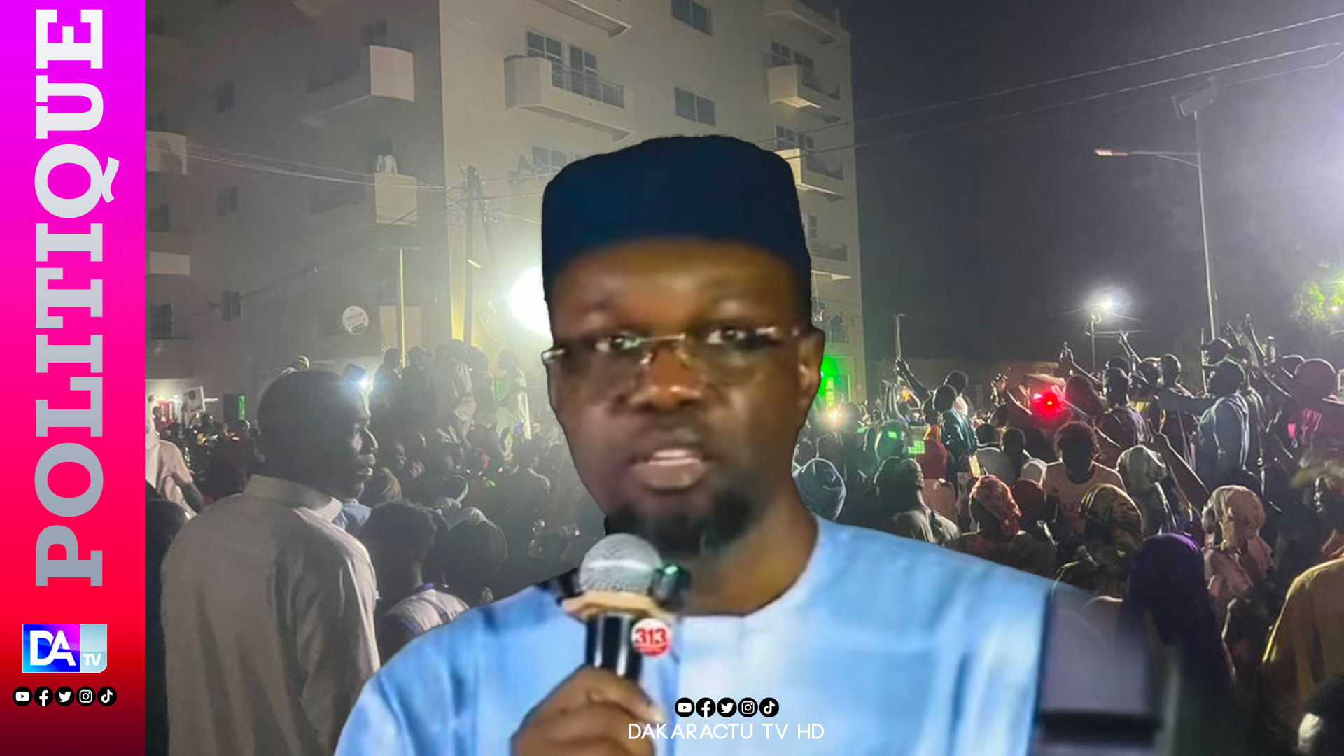 Ousmane Sonko à Mbacké : appel à l&rsquo;unité et mobilisation massive pour Pastef