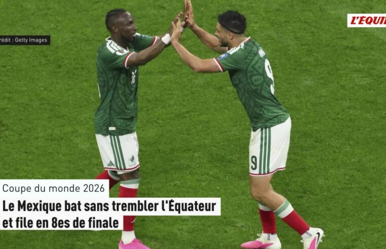 Qualification sereine du Mexique pour les huitièmes de finale face à l&rsquo;Équateur