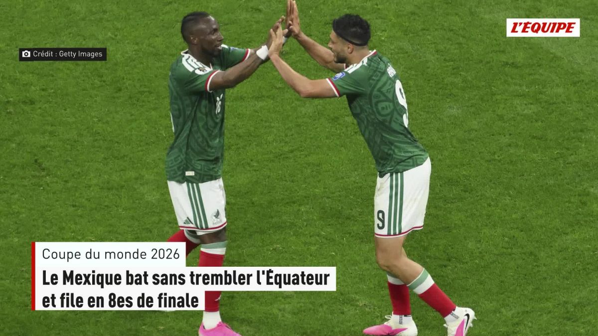Qualification sereine du Mexique pour les huitièmes de finale face à l&rsquo;Équateur