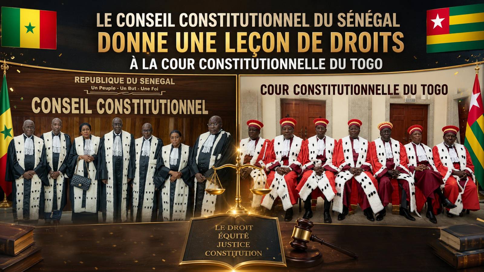 Dakar et Lomé : deux approches opposées de l&rsquo;état de droit