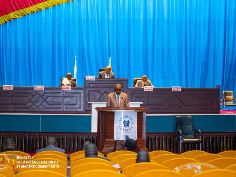 Rdc : l&rsquo;assemblée nationale examine la loi militaire 2027-2030 pour renforcer les fardc