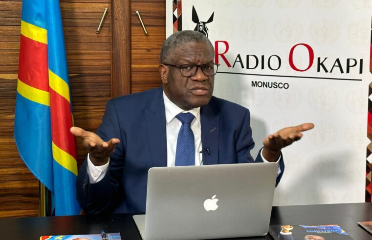 Denis Mukwege dresse un bilan sévère de la gouvernance de Félix Tshisekedi en RDC