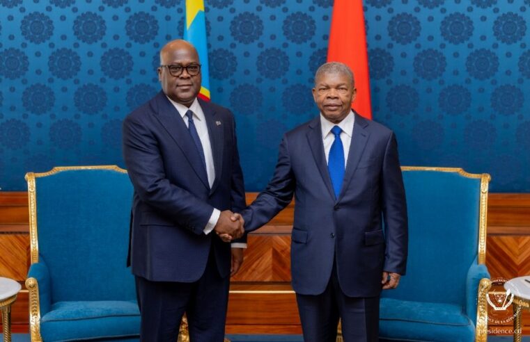 Félix Tshisekedi en Angola pour un sommet international axé sur la paix