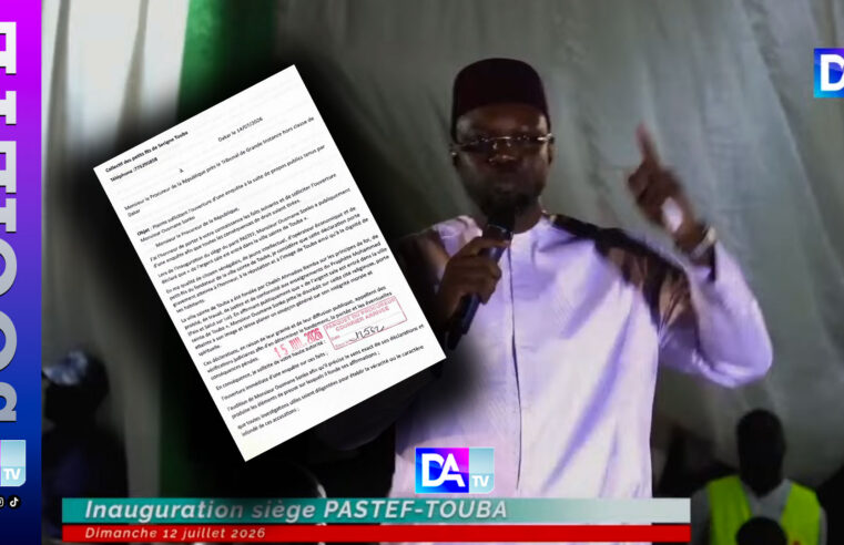 Plainte contre ousmane sonko pour propos sur touba : l&rsquo;affaire prend une tournure judiciaire