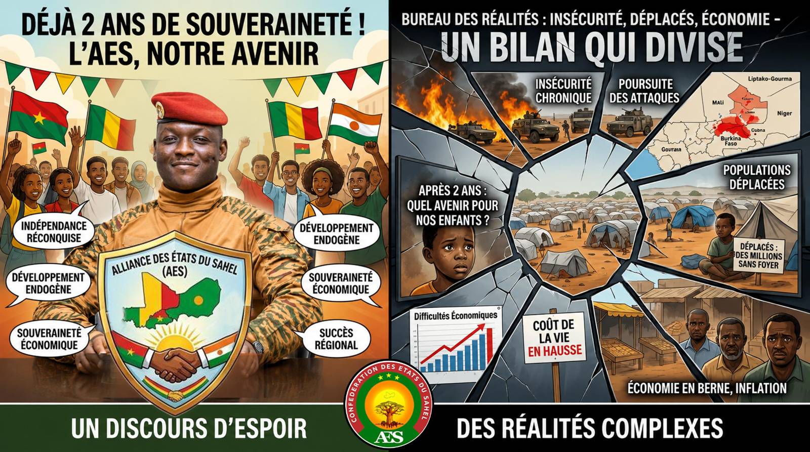 La confédération des États du Sahel, un pari inachevé après deux ans d’existence