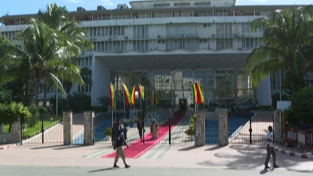 Plan d'ensemble de l'Assemblée nationale du Sénégal